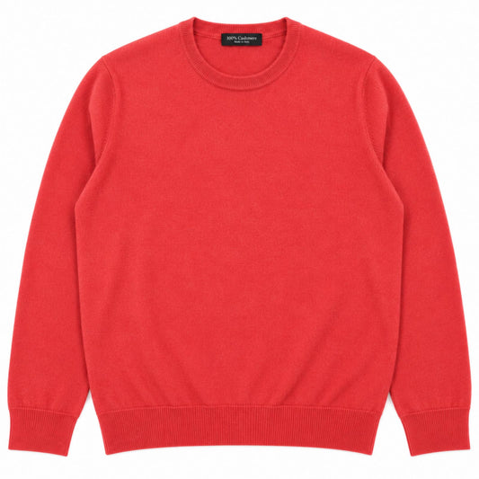 GIROCOLLO 100%CASHMERE COL.CORALLO