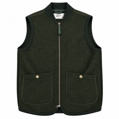 GILET WOLF COL.GREEN