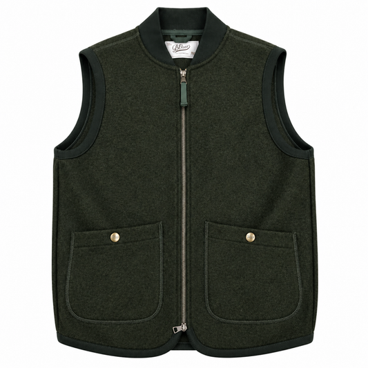 GILET WOLF COL.GREEN