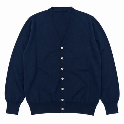 CARDIGAN FINEZZA 12 COL.BLU NAVY