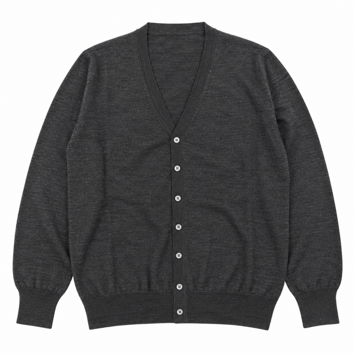 CARDIGAN FINEZZA 12 COL.ANTRACITE