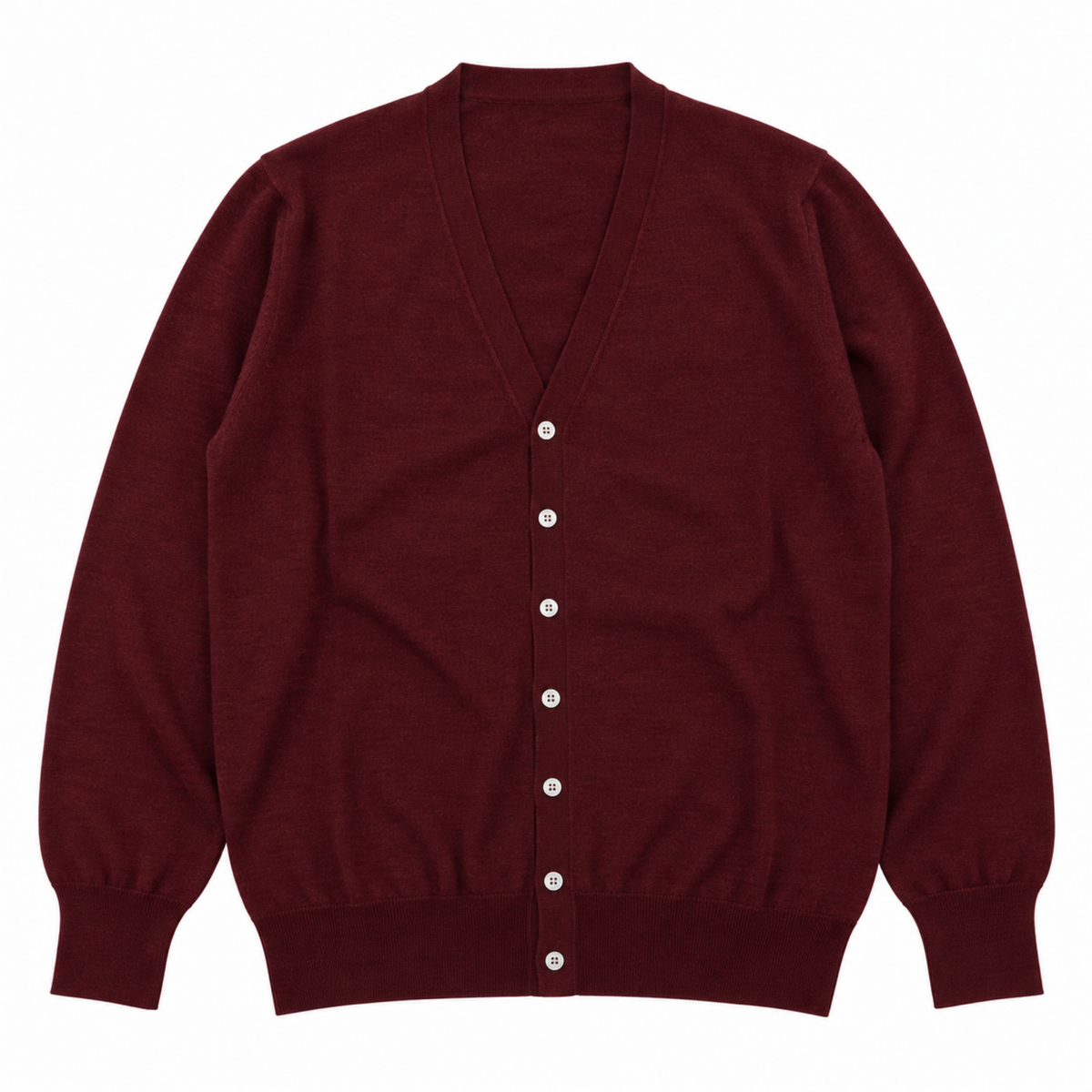 CARDIGAN FINEZZA 12 COL.BORDEAUX
