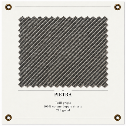 CAMICIA NEWPORT TWILL 270gr. COL.PIETRA
