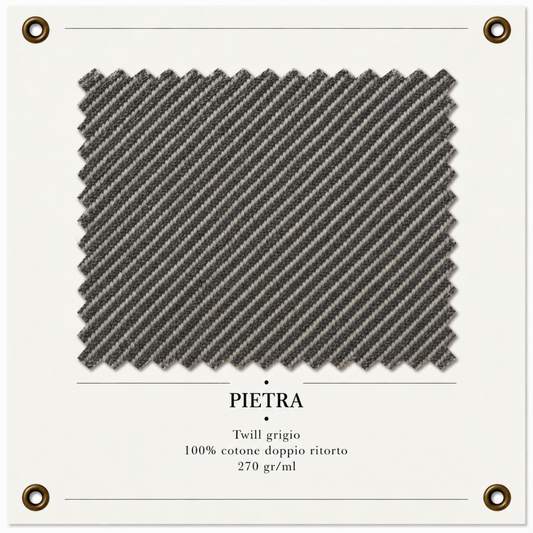 CAMICIA NEWPORT TWILL 270gr. COL.PIETRA