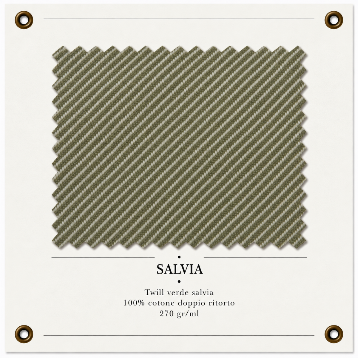 CAMICIA NEWPORT TWILL 270gr. COL.SALVIA