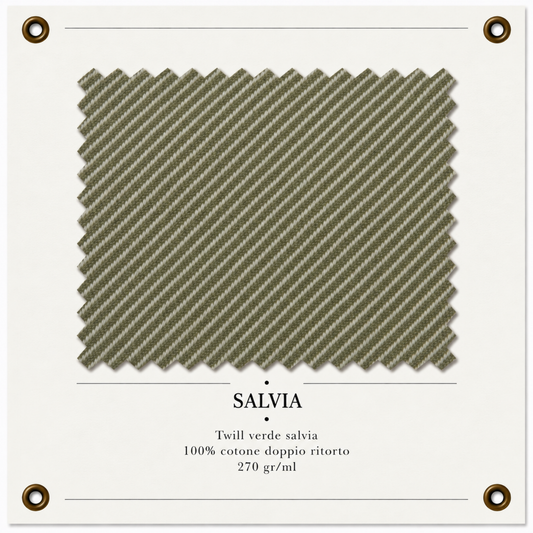 CAMICIA NEWPORT TWILL 270gr. COL.SALVIA