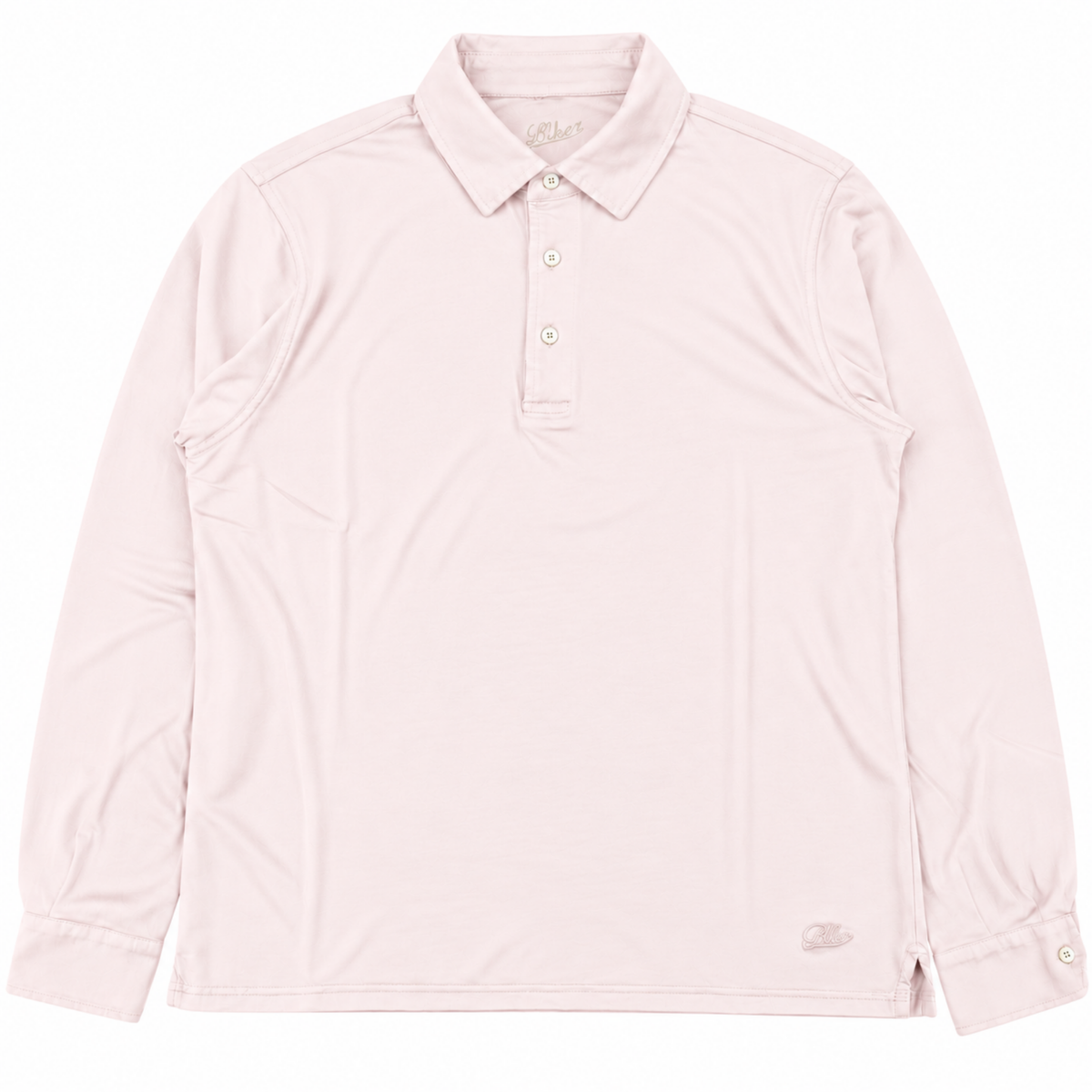 POLO M/L CARBON BRUSHED COL.PINK