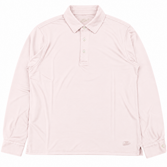 POLO M/L CARBON BRUSHED COL.PINK