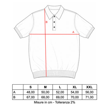POLO JERSEY 235 gr. COL.BORDEAUX