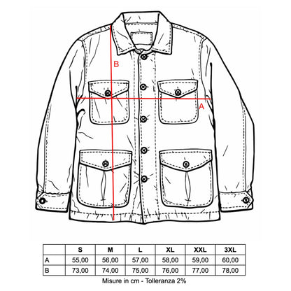 UTILITY JACKET SMITH COL.MOKA