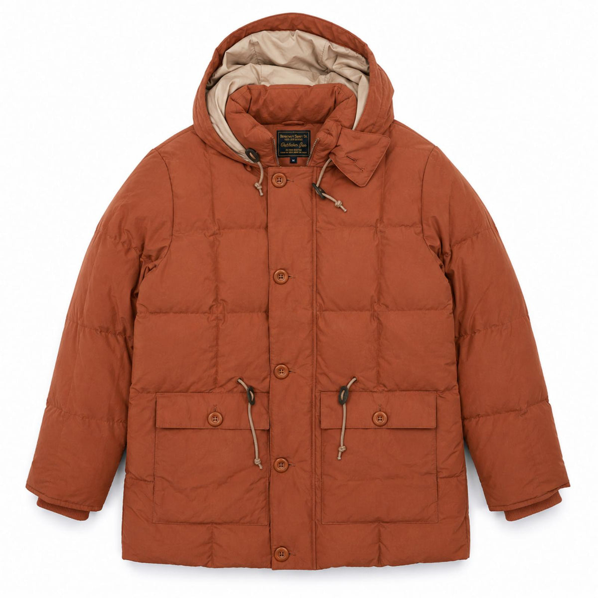 PARKA EXPEDITION COL.DARK ORANGE