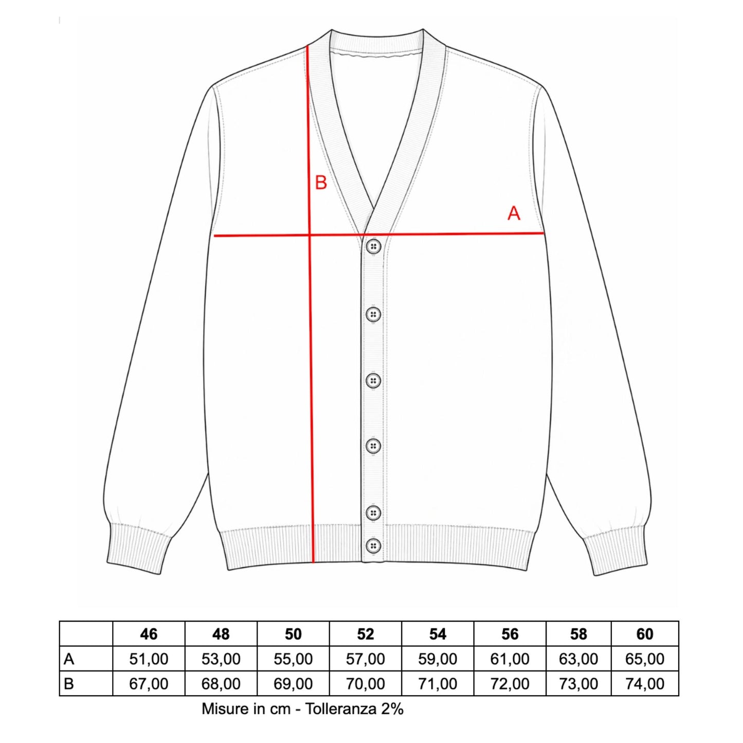 CARDIGAN GENTLEMAN COL.442