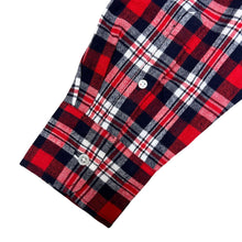 Load image into Gallery viewer, CAMICIA MADRAS COL. ROSSO BLU BIANCO
