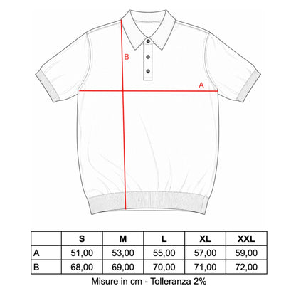 POLO JERSEY 235gr. COL.BLU