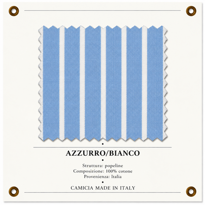 REDDITO DI ELEGANZA COL.AZZURO/BIANCO