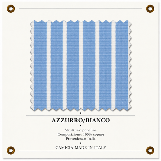 REDDITO DI ELEGANZA COL.AZZURO/BIANCO