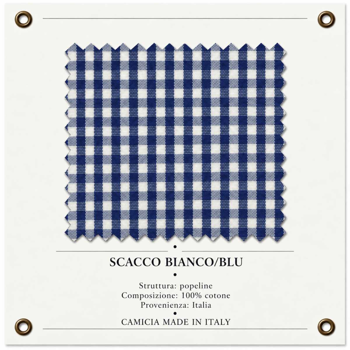 REDDITO DI ELEGANZA COL.SCACCO BLU