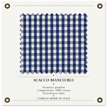 REDDITO DI ELEGANZA COL.SCACCO BLU