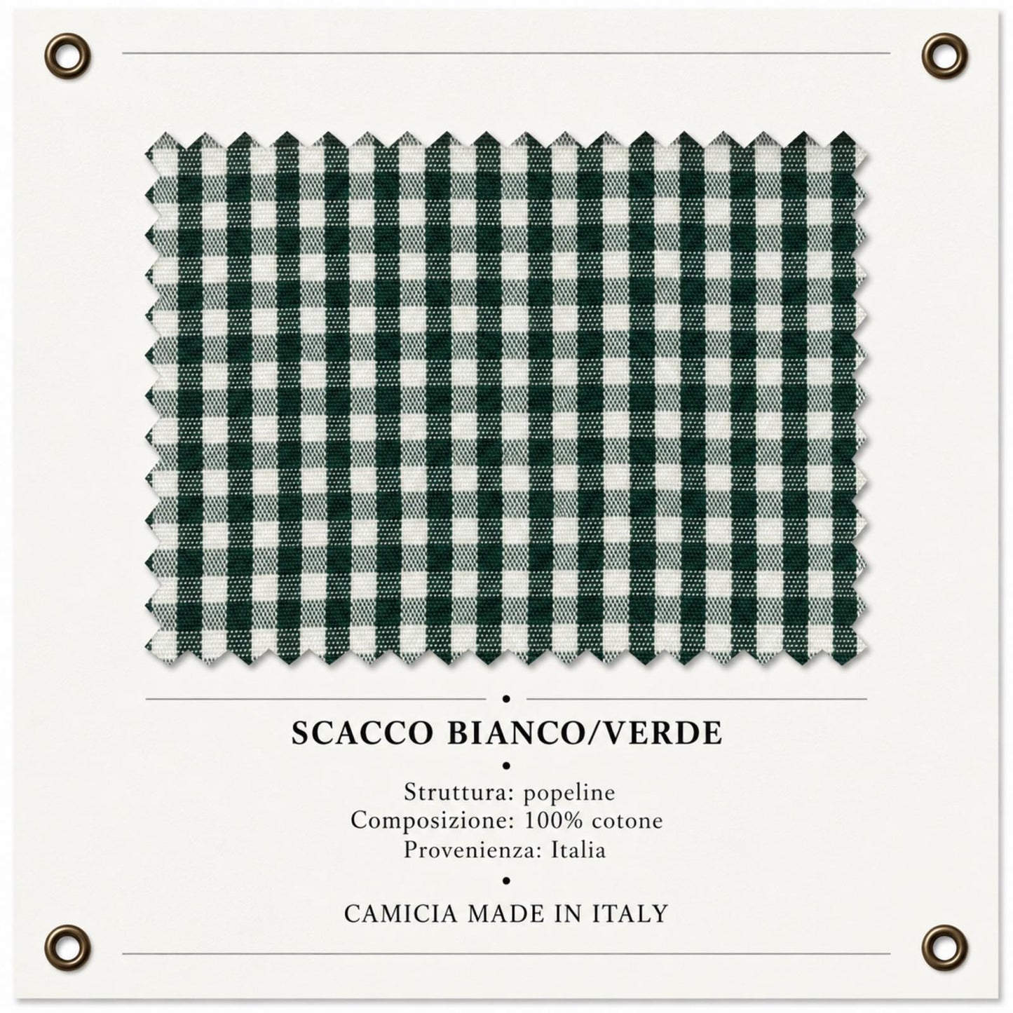 REDDITO DI ELEGANZA COL.SCACCO VERDE