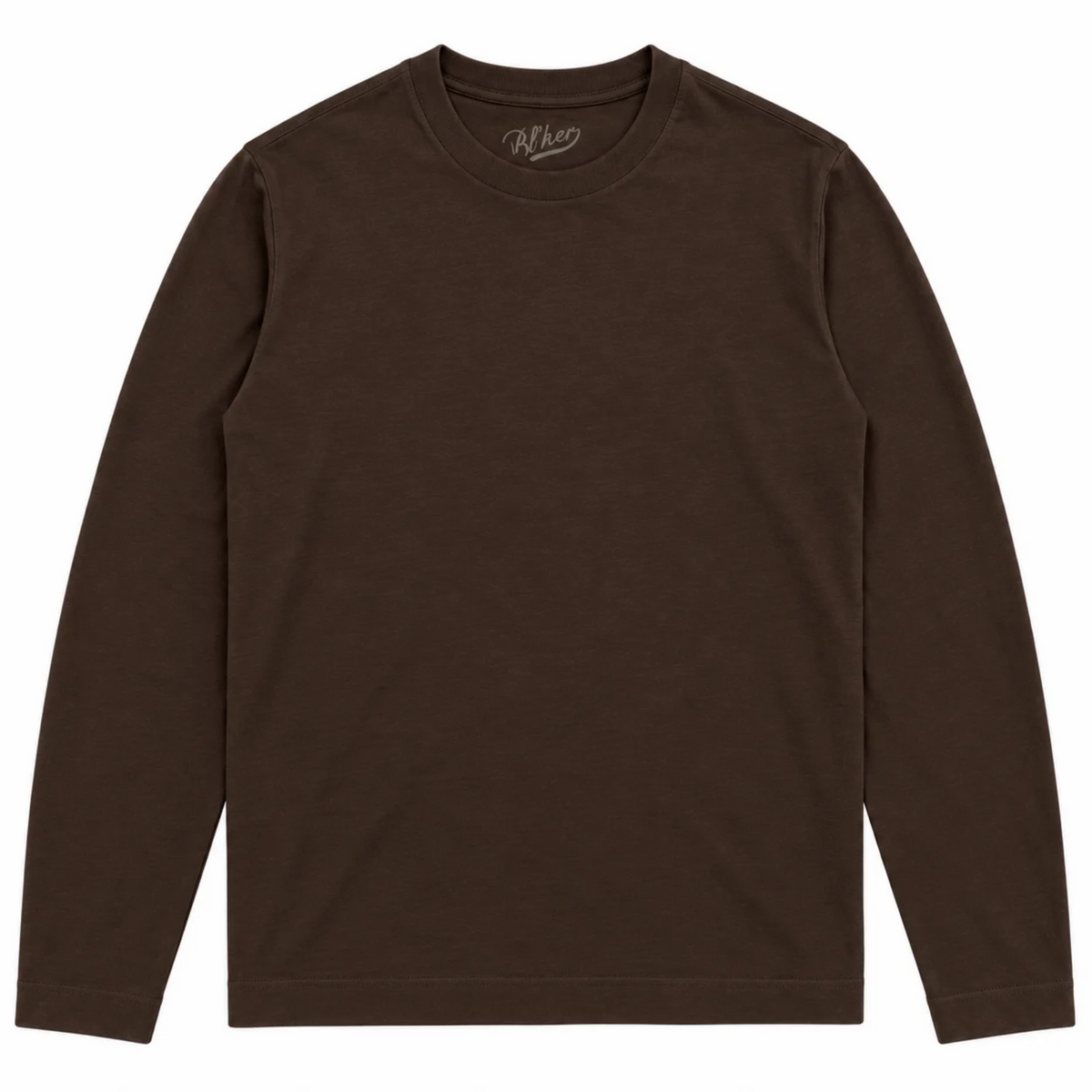 T-SHIRT M/L CARBON COL.BROWN