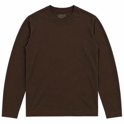 T-SHIRT M/L CARBON COL.BROWN