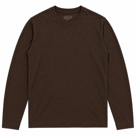 T-SHIRT M/L CARBON COL.BROWN