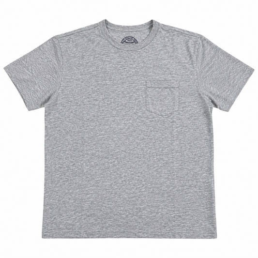 T-SHIRT POCKET COL.MELANGE