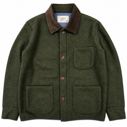 WORK WOOL COL.GREEN