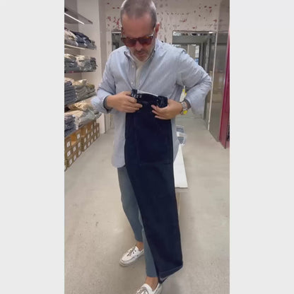 FATIGUE RINSED DENIM CIMOSATO