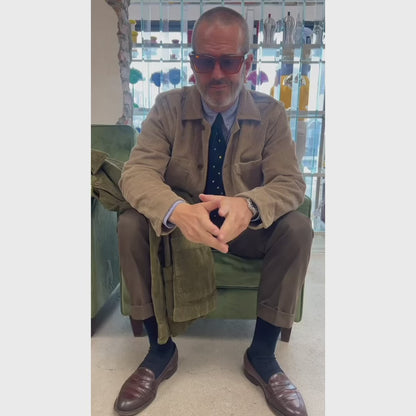 ST.MALO VELLUTO ARMY GREEN