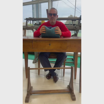 PETTINATO AL CARDO COL.BLU PERSIANO