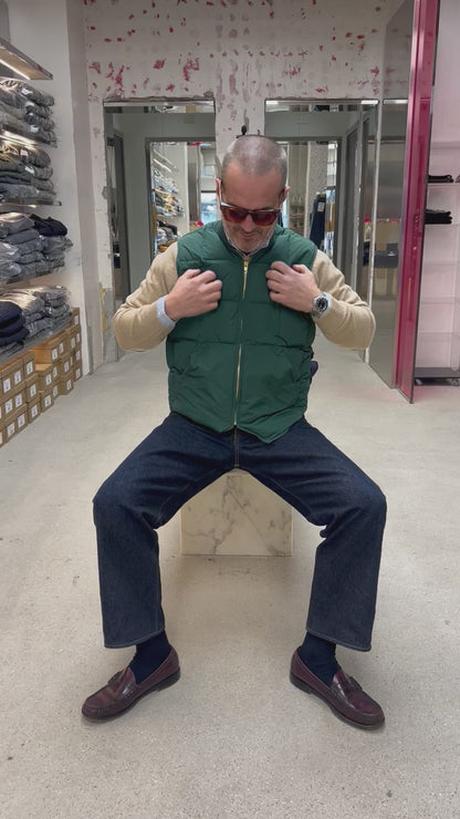 SEATTLE DOWN VEST COL.GREEN