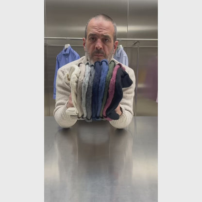 BERRETTO 100% CASHMERE COL.MELANGE CHIARO