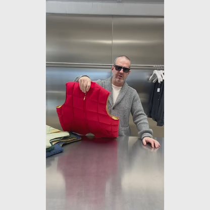 SEATTLE DOWN VEST COL.BLUE