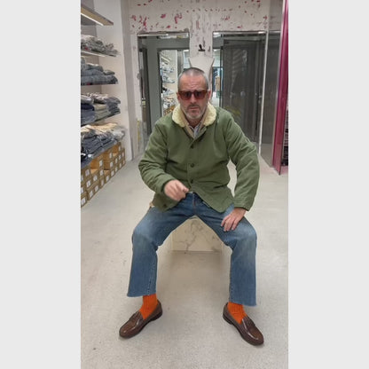 DECK JACKET ARMY GREEN