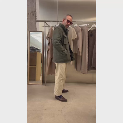 FIELD JACKET WOOL COL.GREEN