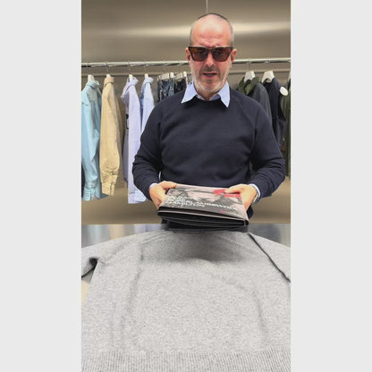 MAGLIA FELPA GIAMMA COL.MÉLANGE